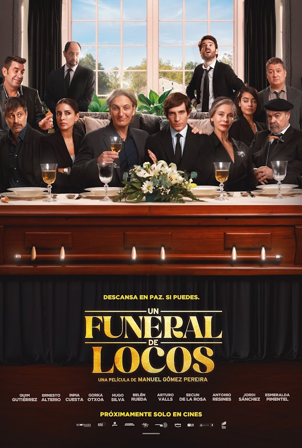 Poster UN FUNERAL DE LOCOS
